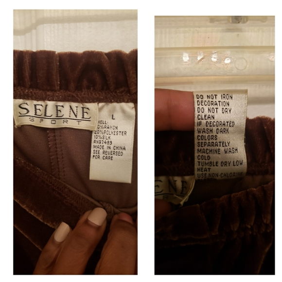 Vintage Selene Sport Velvet Pantsuit - Picture 10 of 10